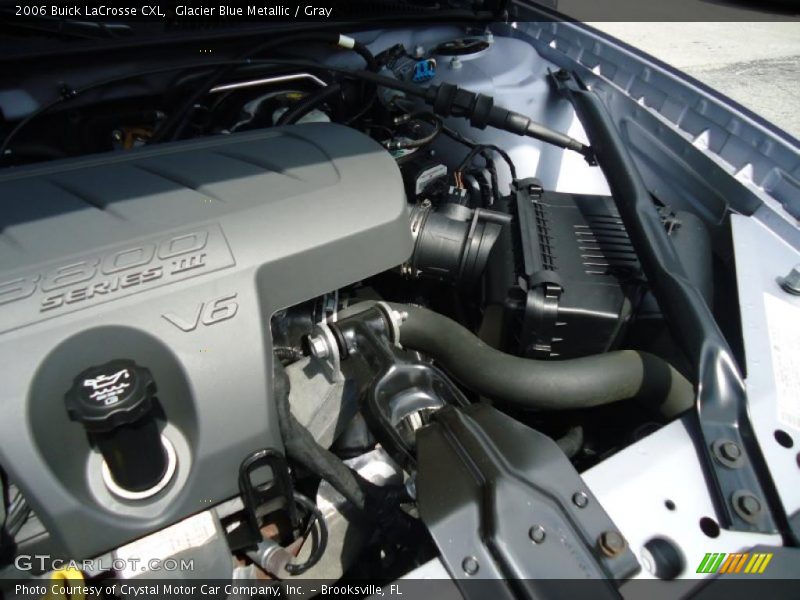 Glacier Blue Metallic / Gray 2006 Buick LaCrosse CXL