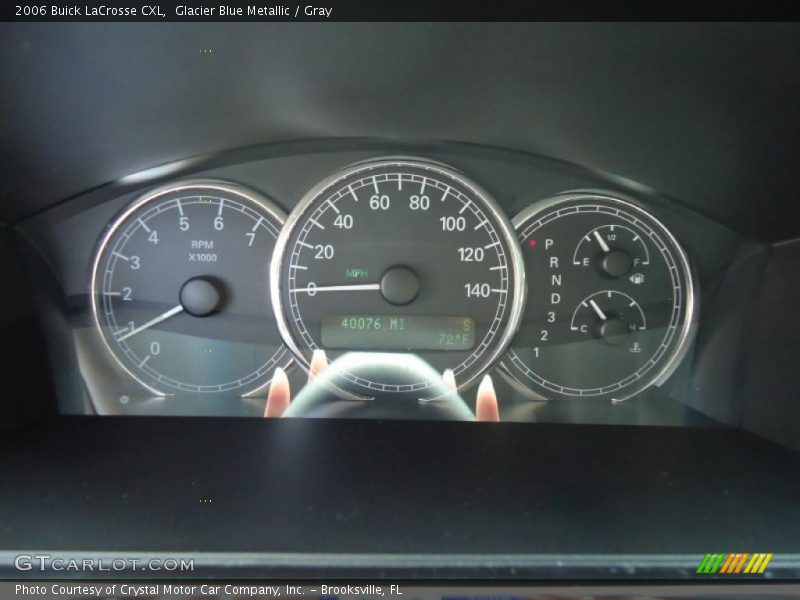 Glacier Blue Metallic / Gray 2006 Buick LaCrosse CXL
