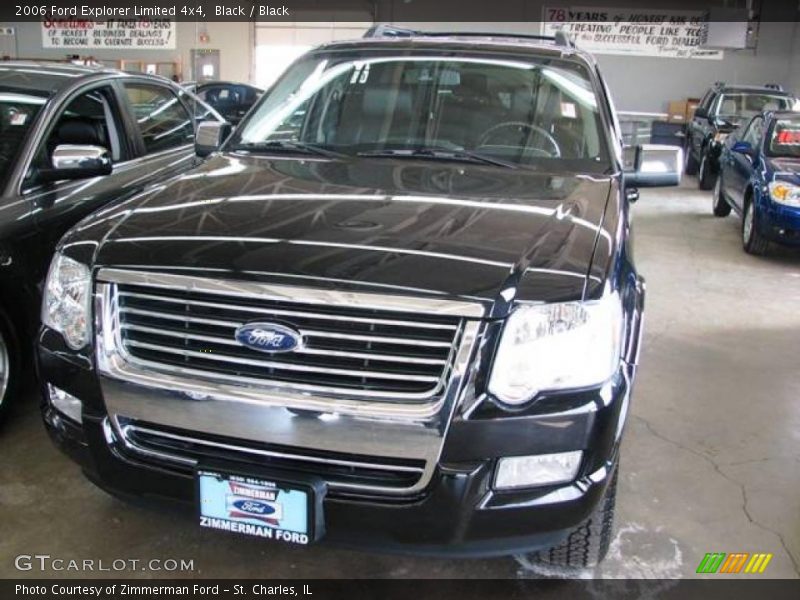 Black / Black 2006 Ford Explorer Limited 4x4