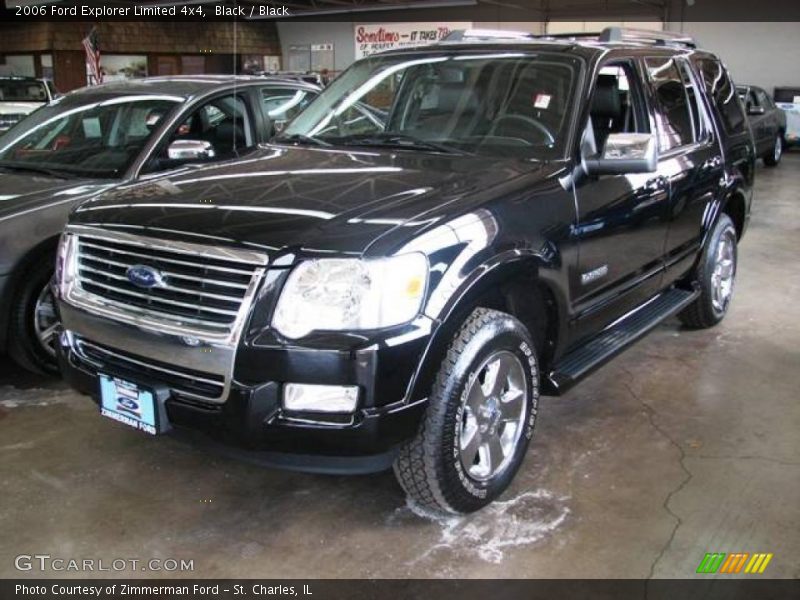Black / Black 2006 Ford Explorer Limited 4x4