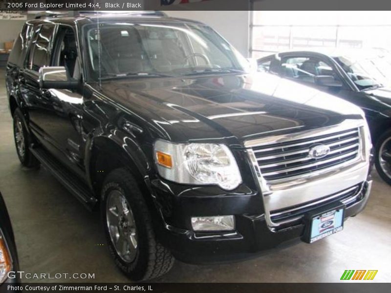 Black / Black 2006 Ford Explorer Limited 4x4