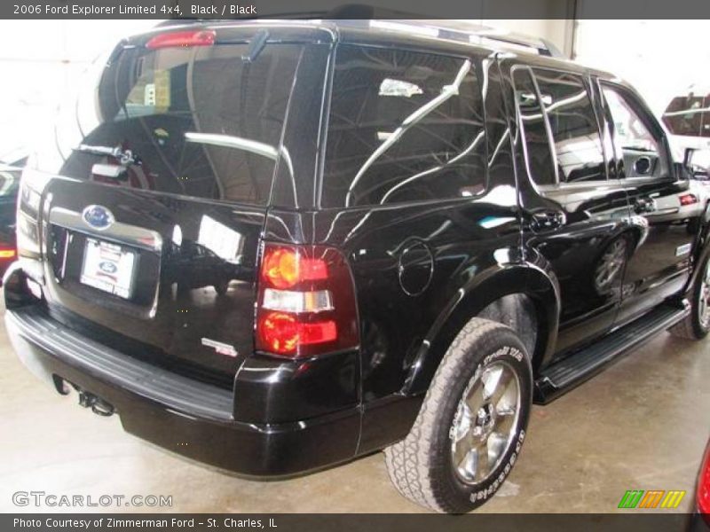 Black / Black 2006 Ford Explorer Limited 4x4