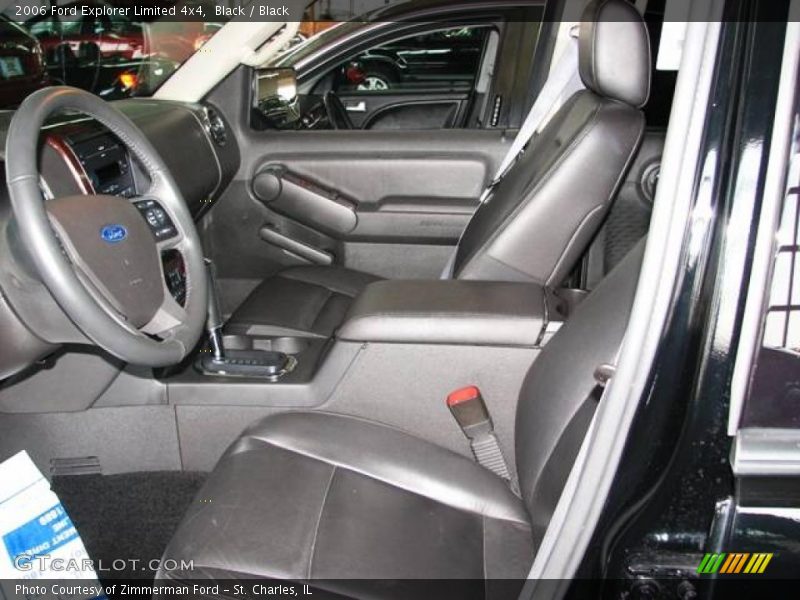 Black / Black 2006 Ford Explorer Limited 4x4