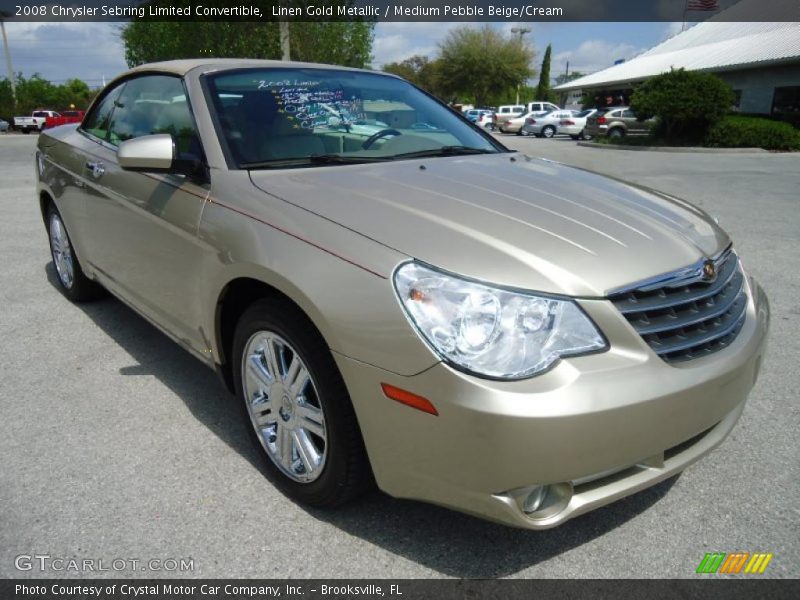 Front 3/4 View of 2008 Sebring Limited Convertible