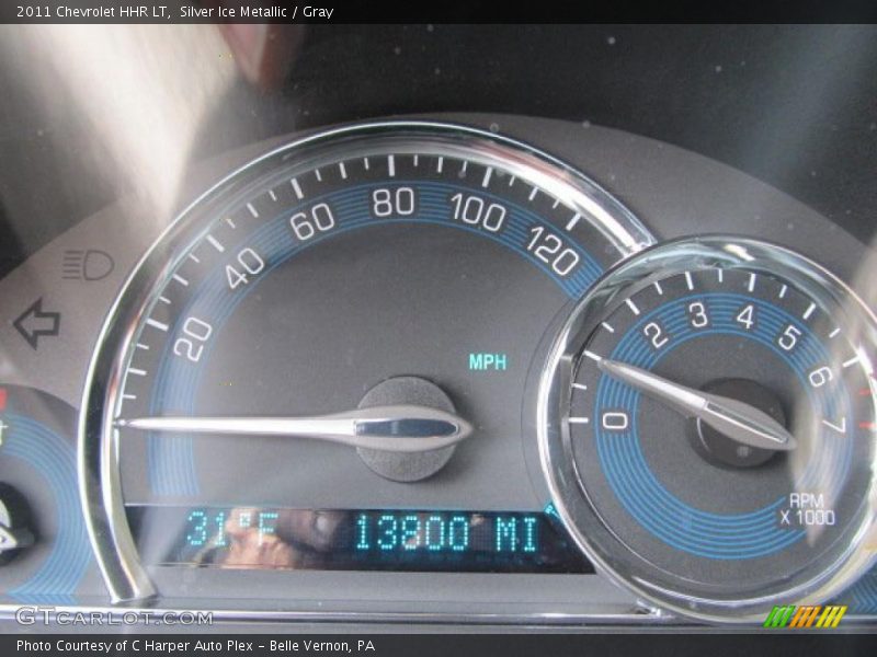 Silver Ice Metallic / Gray 2011 Chevrolet HHR LT