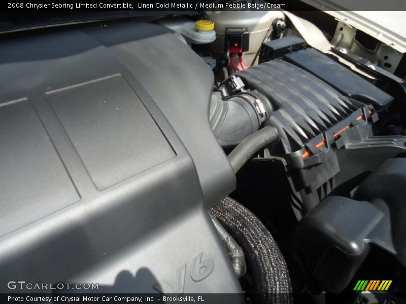 2008 Sebring Limited Convertible Engine - 3.5 Liter SOHC 24-Valve V6