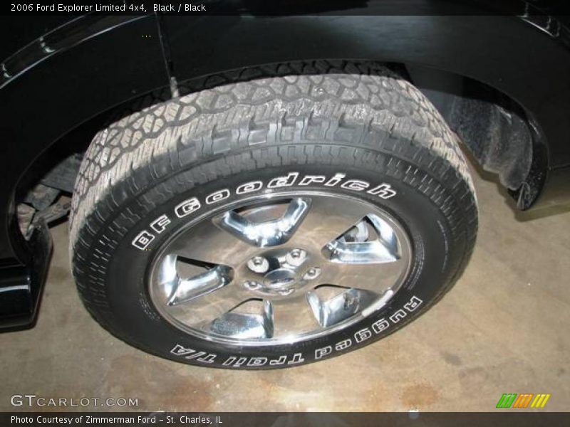 Black / Black 2006 Ford Explorer Limited 4x4