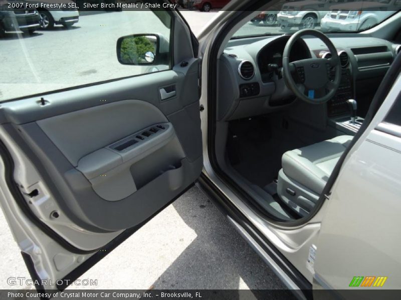 Silver Birch Metallic / Shale Grey 2007 Ford Freestyle SEL