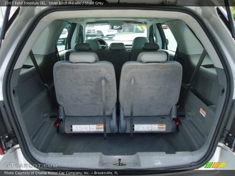  2007 Freestyle SEL Trunk