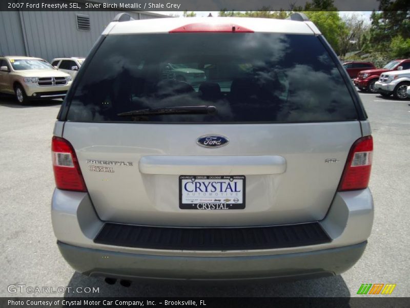 Silver Birch Metallic / Shale Grey 2007 Ford Freestyle SEL