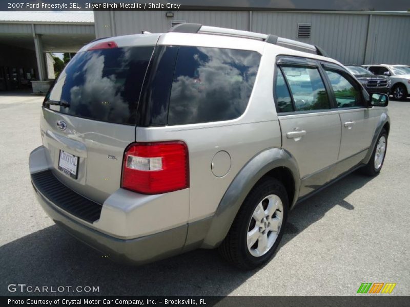 Silver Birch Metallic / Shale Grey 2007 Ford Freestyle SEL