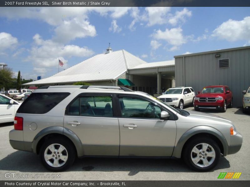 Silver Birch Metallic / Shale Grey 2007 Ford Freestyle SEL