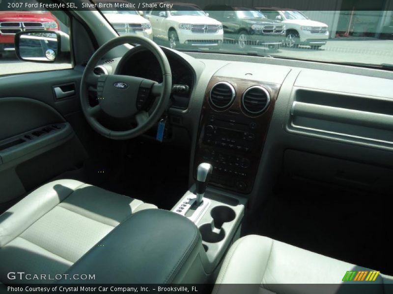 Silver Birch Metallic / Shale Grey 2007 Ford Freestyle SEL