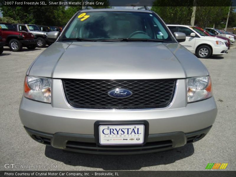 Silver Birch Metallic / Shale Grey 2007 Ford Freestyle SEL