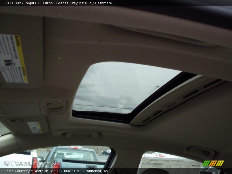 Granite Gray Metallic / Cashmere 2011 Buick Regal CXL Turbo