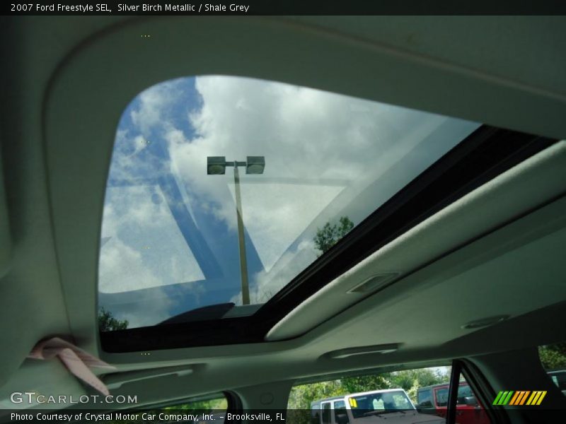 Silver Birch Metallic / Shale Grey 2007 Ford Freestyle SEL