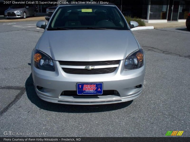 Ultra Silver Metallic / Ebony 2007 Chevrolet Cobalt SS Supercharged Coupe
