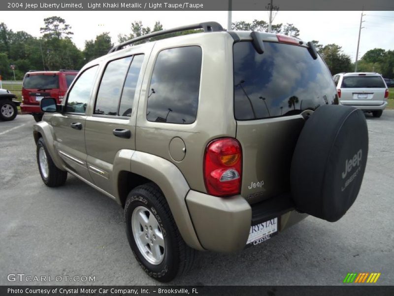 Light Khaki Metallic / Light Taupe/Taupe 2004 Jeep Liberty Limited