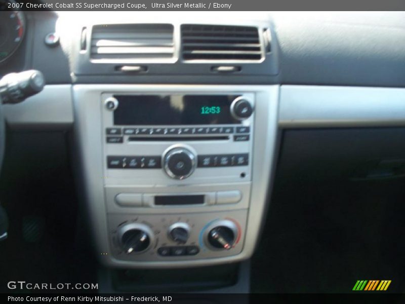 Ultra Silver Metallic / Ebony 2007 Chevrolet Cobalt SS Supercharged Coupe