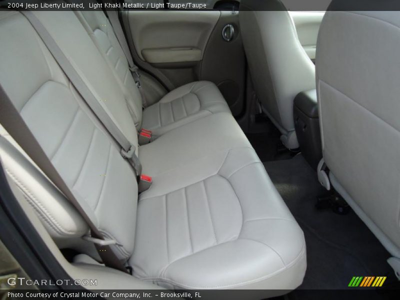 Light Khaki Metallic / Light Taupe/Taupe 2004 Jeep Liberty Limited