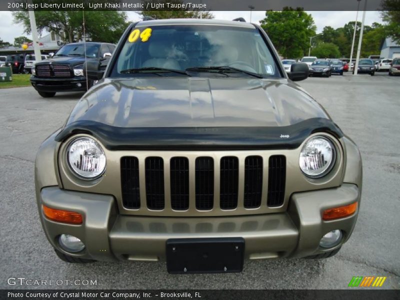 Light Khaki Metallic / Light Taupe/Taupe 2004 Jeep Liberty Limited