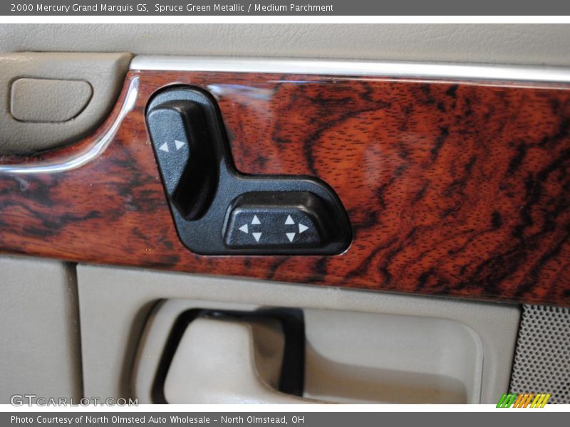 Spruce Green Metallic / Medium Parchment 2000 Mercury Grand Marquis GS