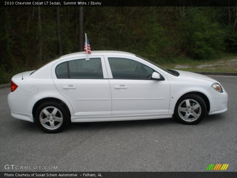 Summit White / Ebony 2010 Chevrolet Cobalt LT Sedan