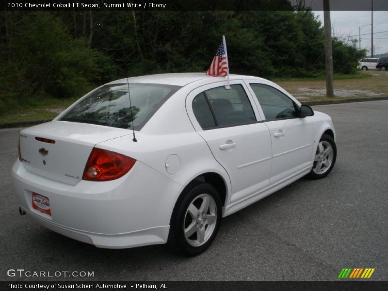 Summit White / Ebony 2010 Chevrolet Cobalt LT Sedan