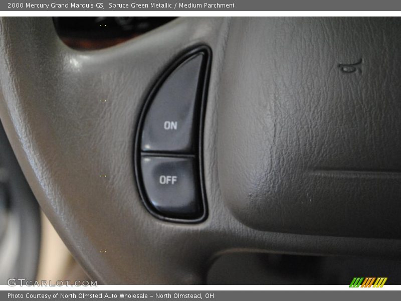 Spruce Green Metallic / Medium Parchment 2000 Mercury Grand Marquis GS