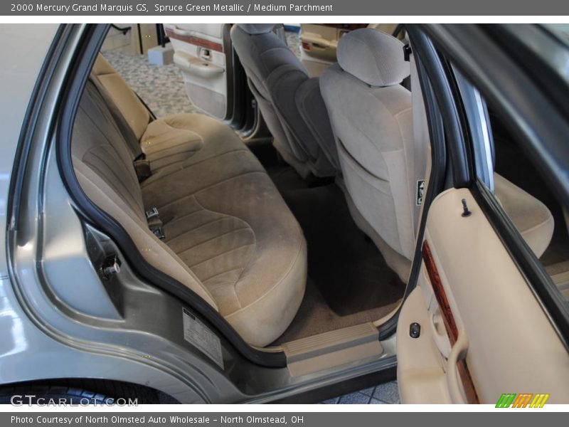 Spruce Green Metallic / Medium Parchment 2000 Mercury Grand Marquis GS