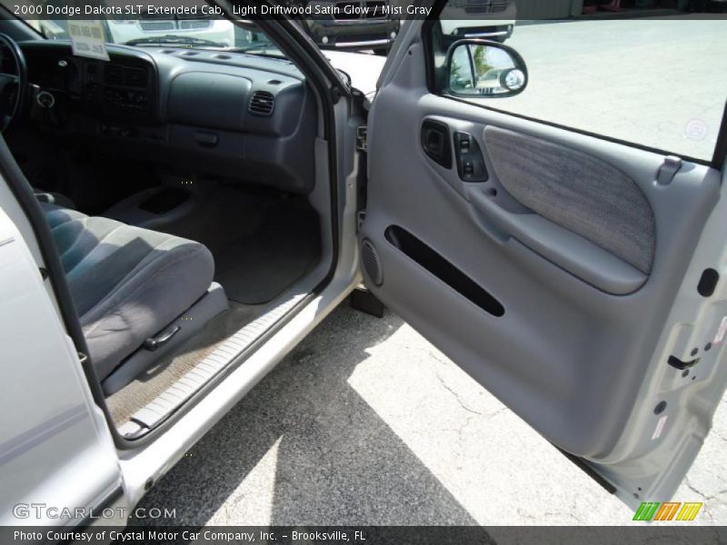 Light Driftwood Satin Glow / Mist Gray 2000 Dodge Dakota SLT Extended Cab