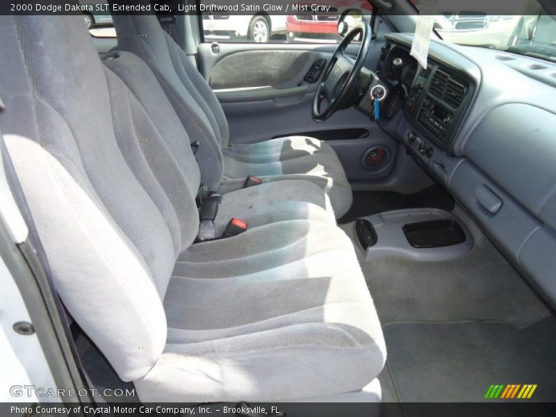 Light Driftwood Satin Glow / Mist Gray 2000 Dodge Dakota SLT Extended Cab