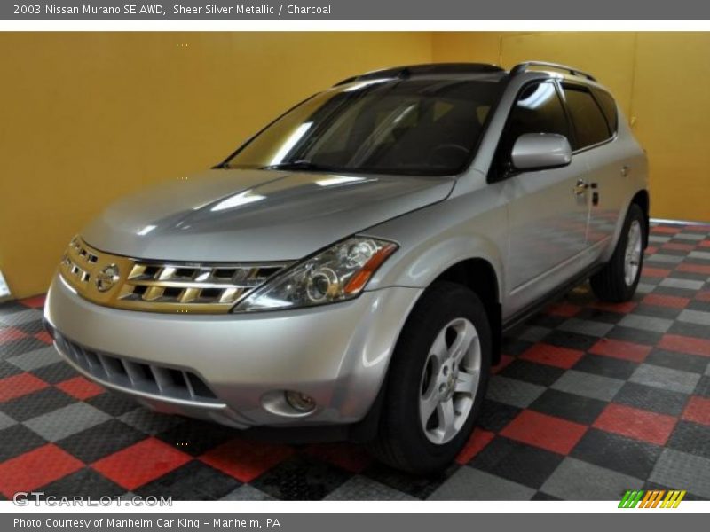 Sheer Silver Metallic / Charcoal 2003 Nissan Murano SE AWD