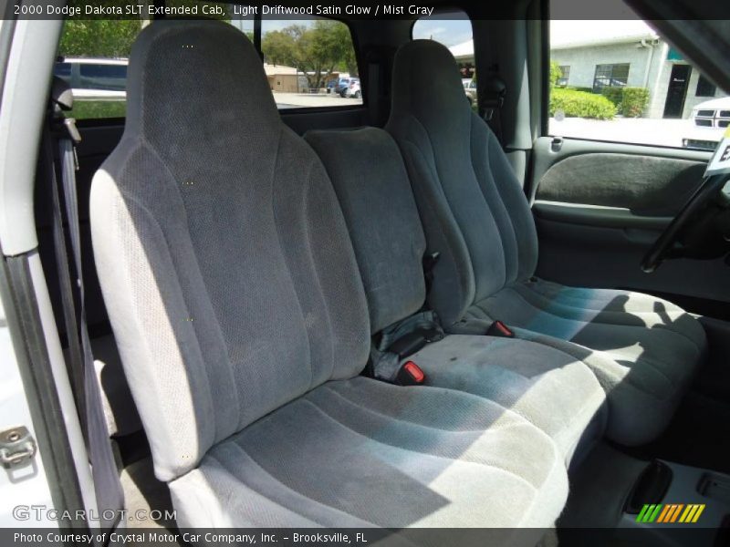 Light Driftwood Satin Glow / Mist Gray 2000 Dodge Dakota SLT Extended Cab