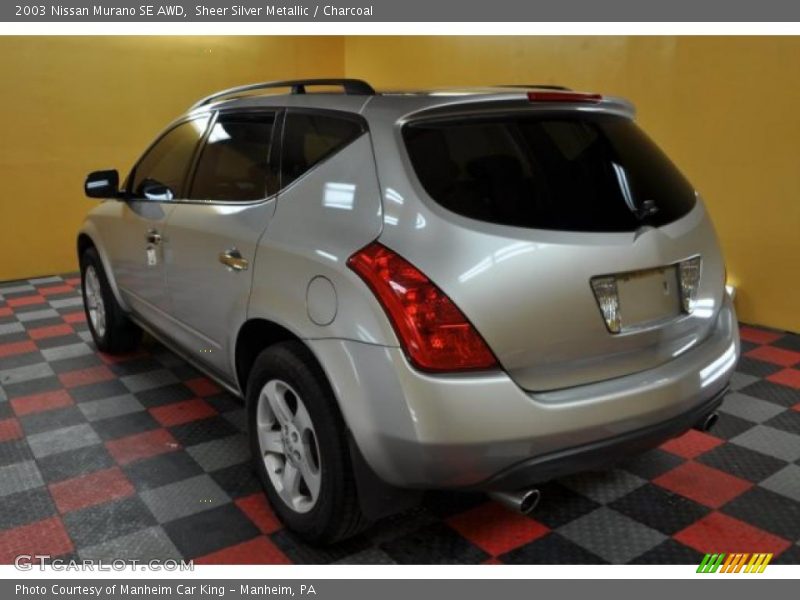 Sheer Silver Metallic / Charcoal 2003 Nissan Murano SE AWD