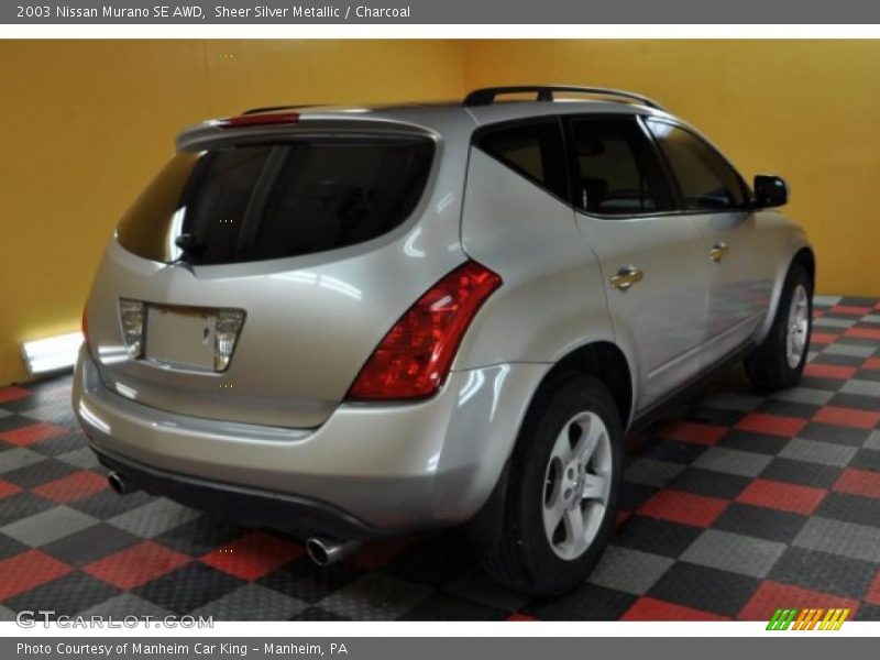 Sheer Silver Metallic / Charcoal 2003 Nissan Murano SE AWD