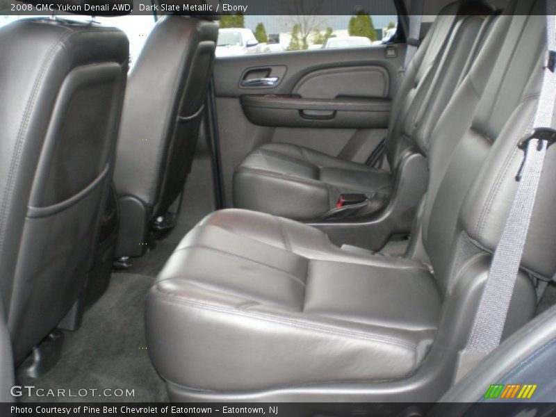 Dark Slate Metallic / Ebony 2008 GMC Yukon Denali AWD