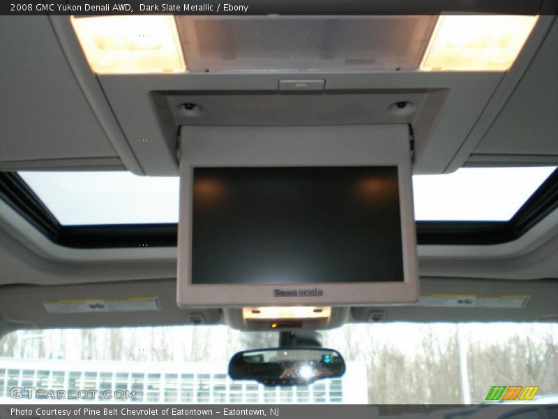 Dark Slate Metallic / Ebony 2008 GMC Yukon Denali AWD