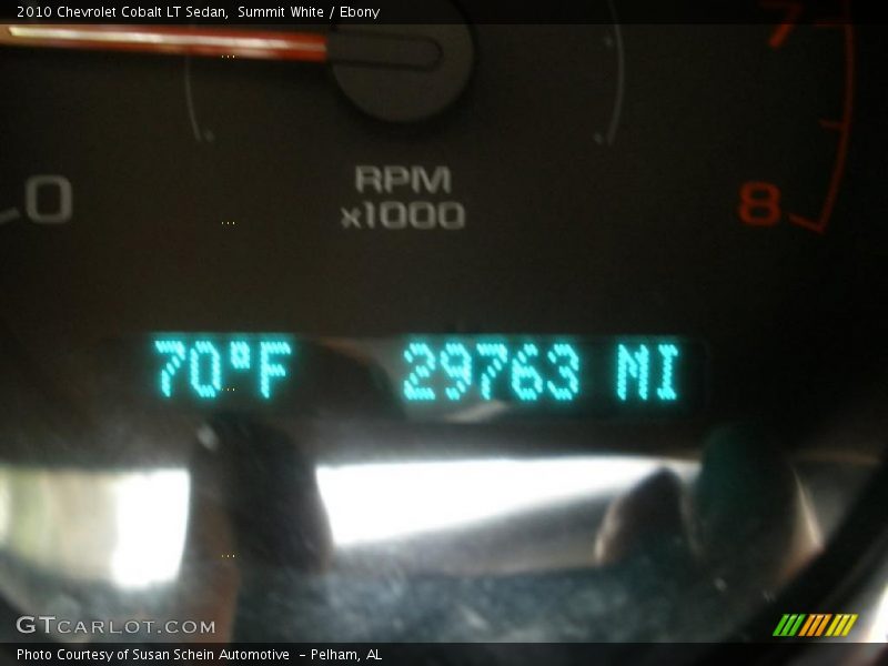 Summit White / Ebony 2010 Chevrolet Cobalt LT Sedan