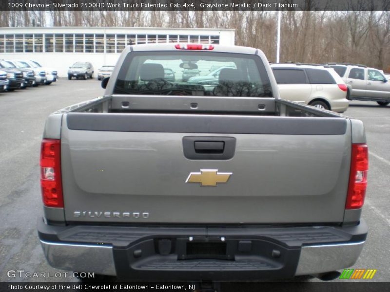 Graystone Metallic / Dark Titanium 2009 Chevrolet Silverado 2500HD Work Truck Extended Cab 4x4