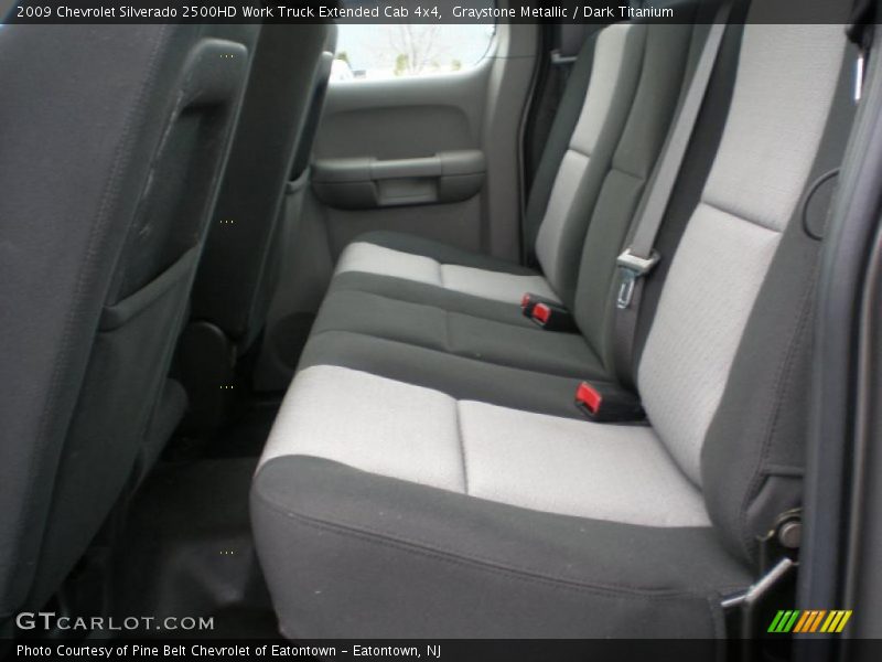 Graystone Metallic / Dark Titanium 2009 Chevrolet Silverado 2500HD Work Truck Extended Cab 4x4