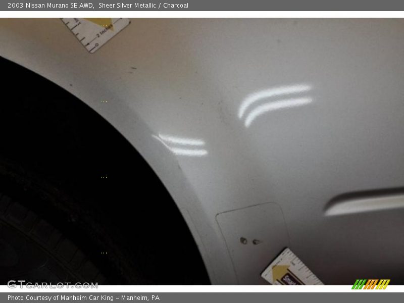 Sheer Silver Metallic / Charcoal 2003 Nissan Murano SE AWD