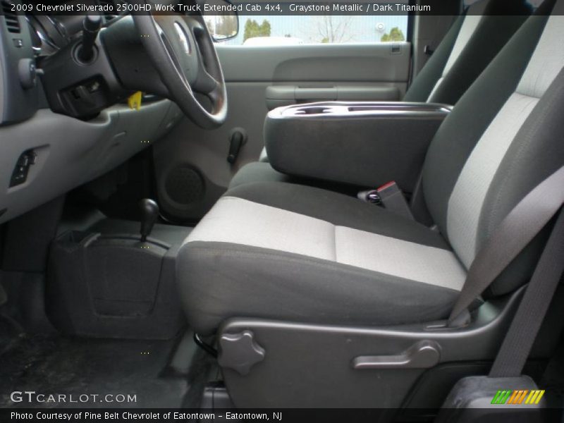 Graystone Metallic / Dark Titanium 2009 Chevrolet Silverado 2500HD Work Truck Extended Cab 4x4