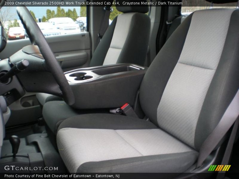 Graystone Metallic / Dark Titanium 2009 Chevrolet Silverado 2500HD Work Truck Extended Cab 4x4