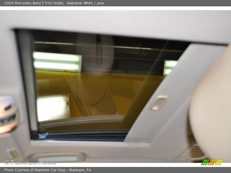 Alabaster White / Java 2004 Mercedes-Benz S 500 Sedan