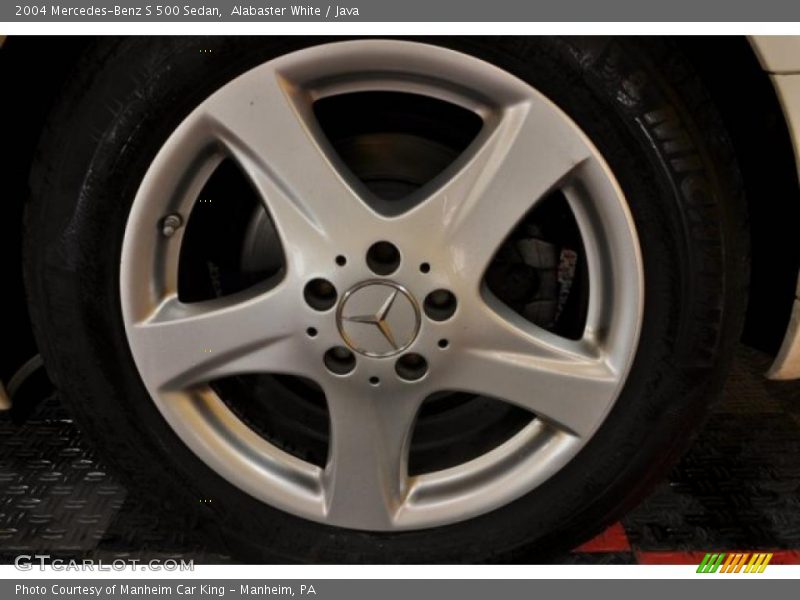 Alabaster White / Java 2004 Mercedes-Benz S 500 Sedan