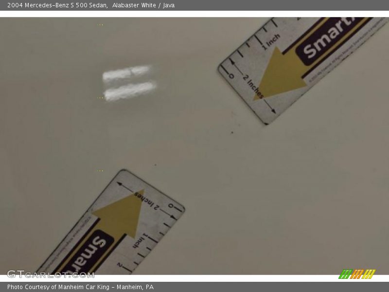 Alabaster White / Java 2004 Mercedes-Benz S 500 Sedan