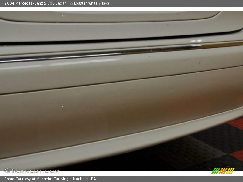 Alabaster White / Java 2004 Mercedes-Benz S 500 Sedan