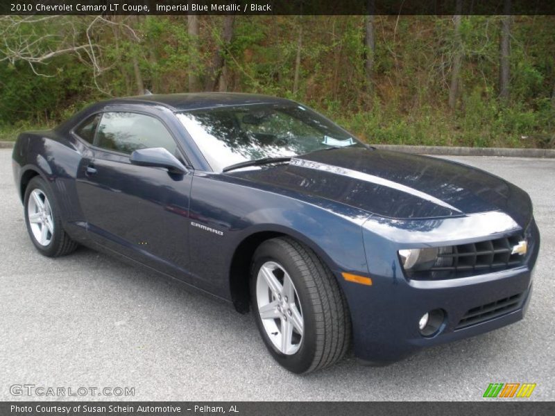Imperial Blue Metallic / Black 2010 Chevrolet Camaro LT Coupe