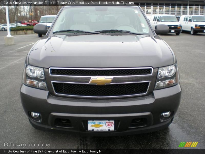 Taupe Gray Metallic / Dark Titanium/Light Titanium 2010 Chevrolet Avalanche LT 4x4